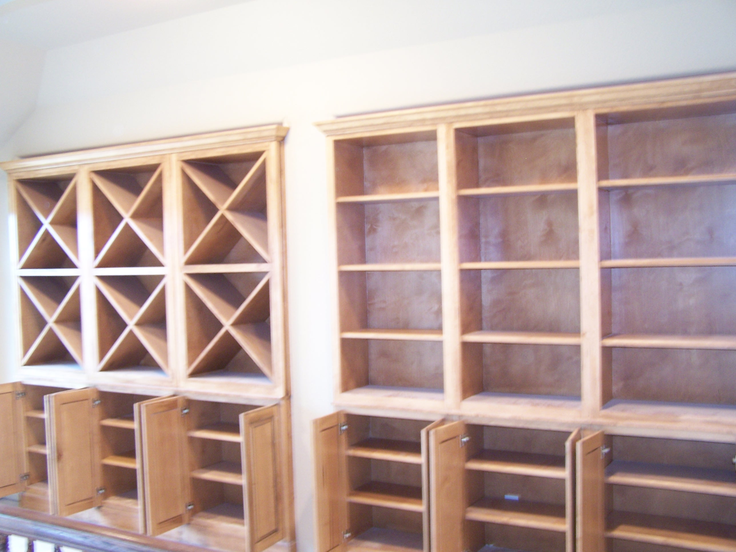 Wine Rack & Bookcase